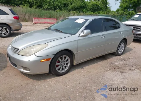 2004 Lexus Es 330 из США, поврежденный, VIN JTHBA30G145000388